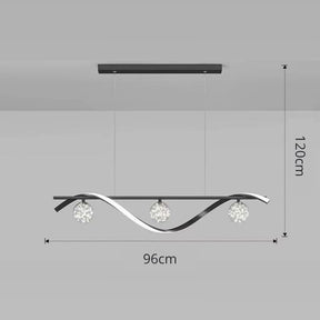 Lustre Pendente de Luxo Horizon Ledz