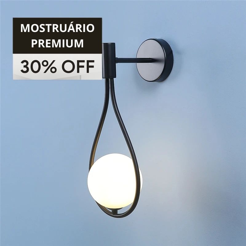 Luminária Arandela de Parede Essence Led - Preto