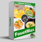 FouetMax - Batedor Giratório de Massas, Ovos, Bolos