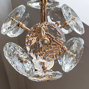 Lustre Pendente de Luxo Cristal em Vidro K9 Ducale LEDZ