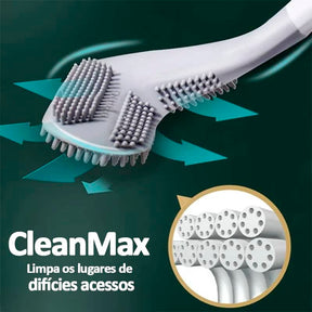 Escova CleanMax - Limpeza Profunda, Rápida, Fim das Manchas e Odores