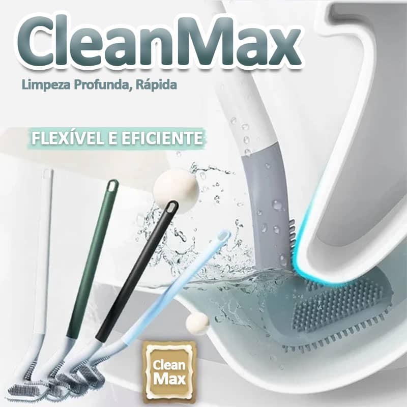 Escova CleanMax - Limpeza Profunda, Rápida, Fim das Manchas e Odores