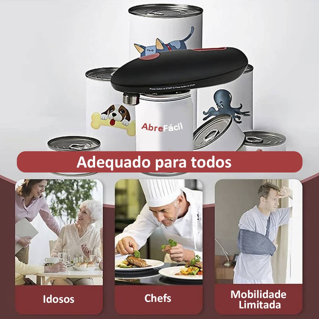 Abridor de Latas Automático - AbreFácil