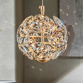 Lustre Pendente de Luxo Cristal em Vidro K9 Ducale LEDZ