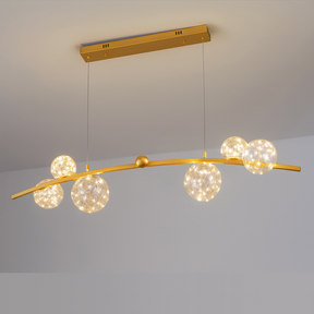 Lustre Pendente de Luxo Jabuticaba Prisma LEDZ - 75cm