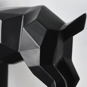 Decoração de Mesa Estátua Cervo 2 Peças em Resina