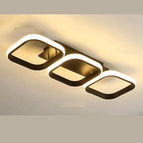 Últimas Unidades – 30% OFF | Luminária de Teto Plafon Arco Triplo