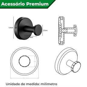 FixMax - Organização Premium com Estilo em Aço Inoxidável