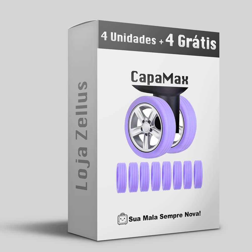 CapaMax - (COMPRE HOJE E GANHE + 4 UNIDADES)