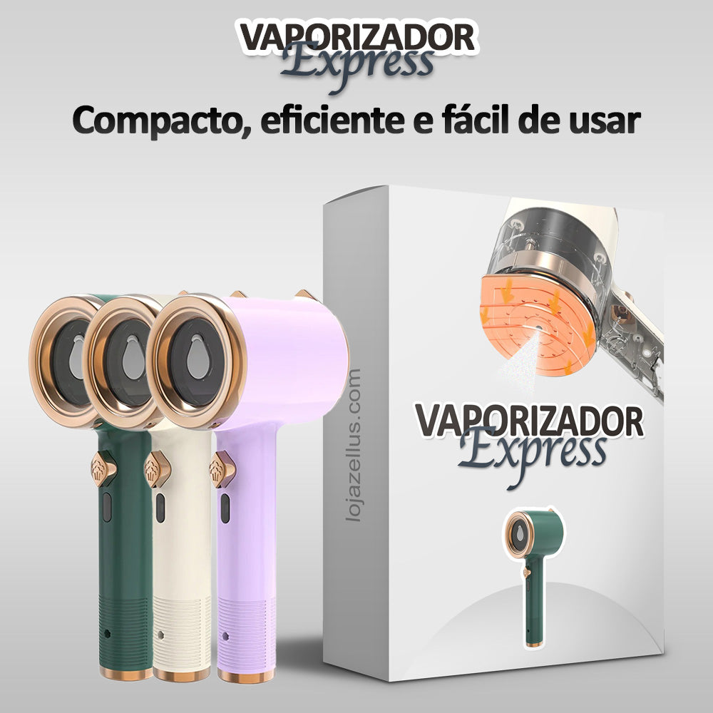 Tenha Roupas Sempre Impecáveis em Segundos - Vaporizador Express