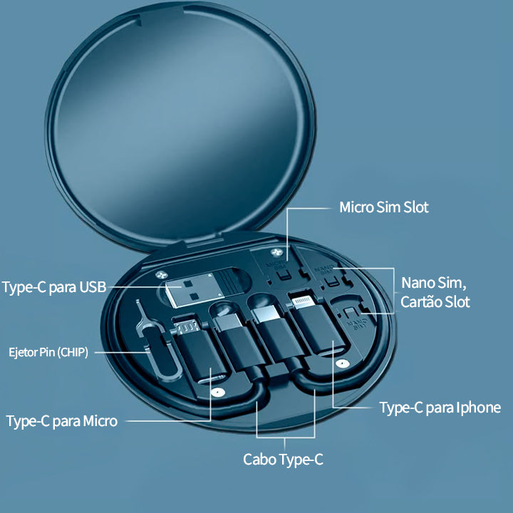 CasePro - Multifuncional 9 em 1
