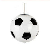 Lustre Pendente Moderno Para Quarto Infantil Bola de Futebol/Basquete Led- 20cmx20cm