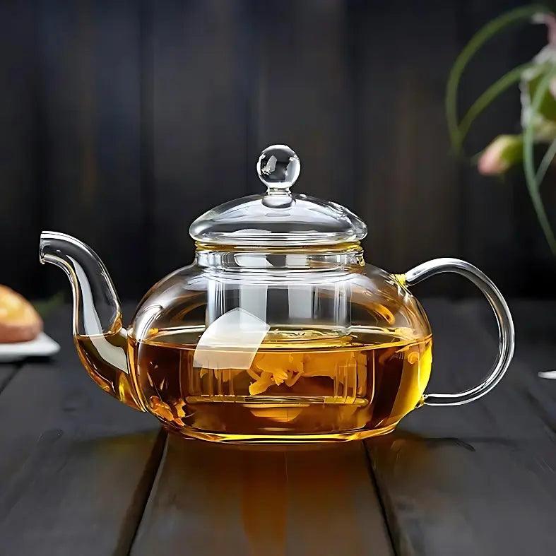 Chaleira de Vidro com Infusor