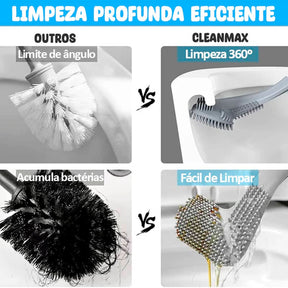 Escova CleanMax - Limpeza Profunda, Rápida, Fim das Manchas e Odores