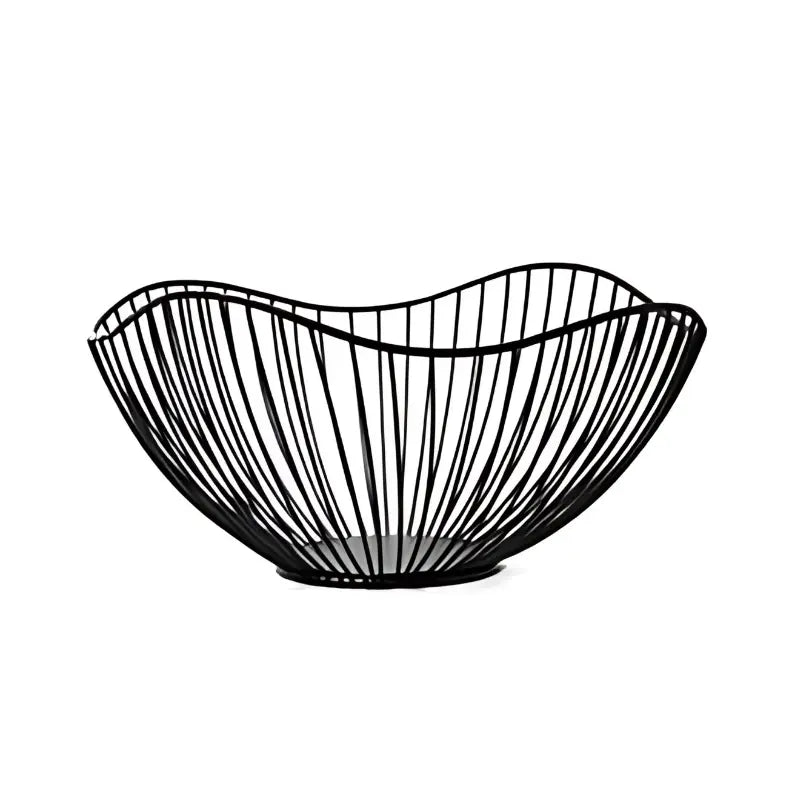Fruteira de Mesa Moderna -Cesta de Frutas de Metal