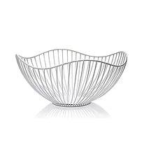 Fruteira de Mesa Moderna -Cesta de Frutas de Metal