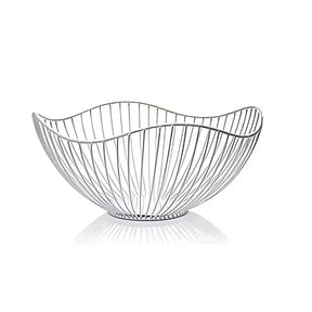 Fruteira de Mesa Moderna -Cesta de Frutas de Metal
