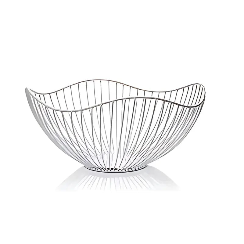 Fruteira de Mesa Moderna -Cesta de Frutas de Metal