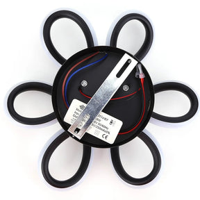 Luminária de Teto Plafon Flower Led - Branco - 26cm - Luz Fria