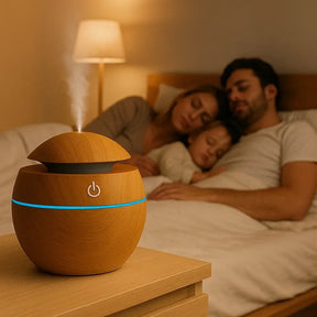 Umidificador de Ar com Difusor Aromatizador Moderno