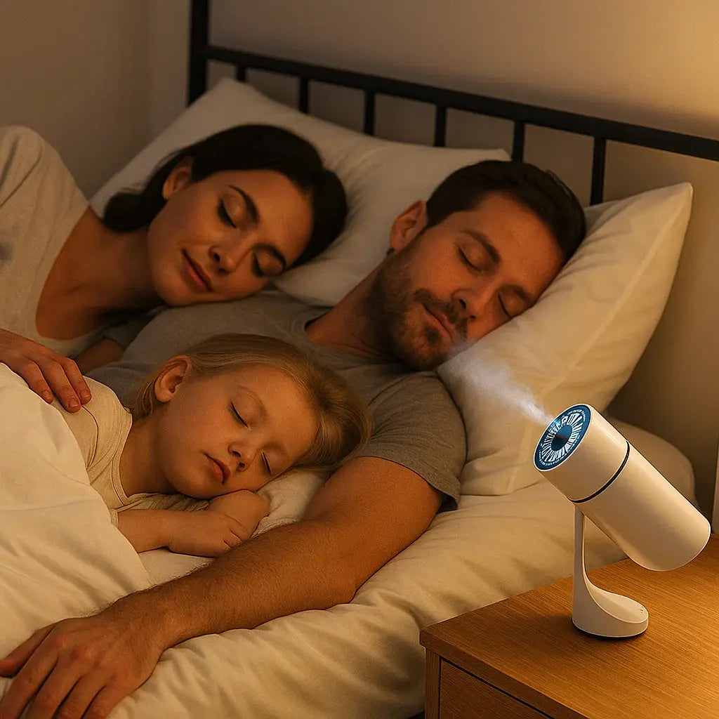 Umidificador de Ar Ultra Portátil | Respire Melhor com Praticidade