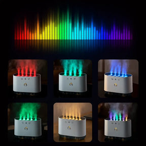 Umidificador de Ar Life Ultrassônico Portátil Led 900ml