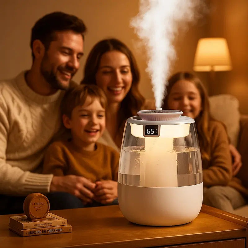 Umidificador de Ar e Aromatizador Portátil Pro | Respire Melhor