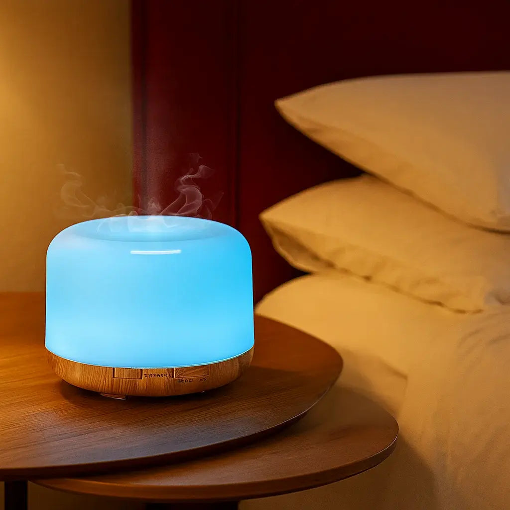 Umidificador de Ar e Difusor 7 em 1 Led | Respire com Tranquilidade