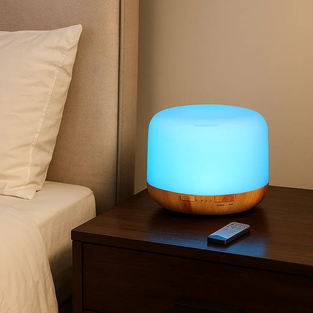 Umidificador de Ar e Difusor 7 em 1 Led | Respire com Tranquilidade