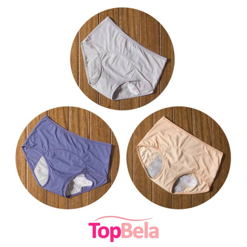 EasyClean - Kit Calcinhas Anti Menstruação (3 Unidades) / TopBela