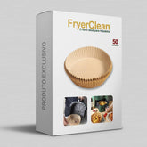 FryerClean - Forro de papel descartável para Fritadeira, Forno, Micro-ondas e muito mais