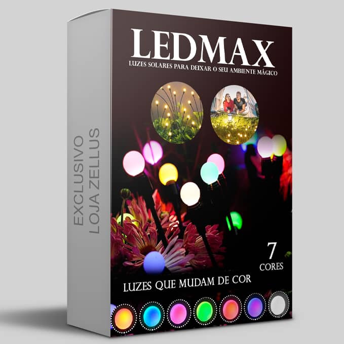 LedMax - Luzes Solares para deixar o seu ambiente mágico