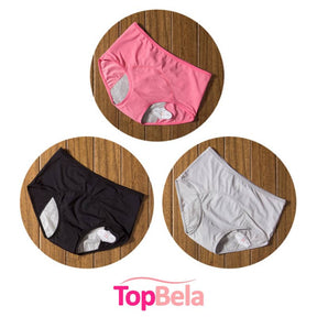 EasyClean - Kit Calcinhas Anti Menstruação (3 Unidades) / TopBela