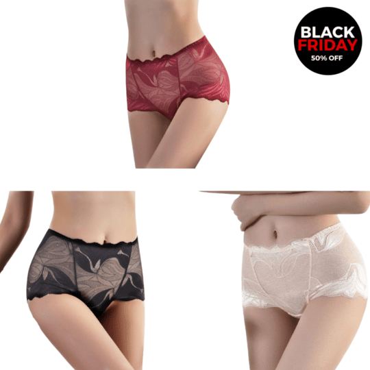 Calcinha Modeladora Confortável - Promoção Compre 1 Leve 3 Peças