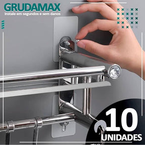 GrudaMax - A solução simples e rápida para instalações sem furos