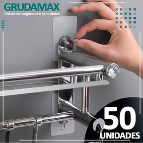 GrudaMax - A solução simples e rápida para instalações sem furos